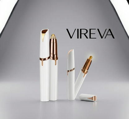 Depiladora facial de precisión con LED Vireva