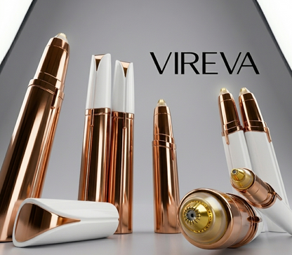 Depiladora facial de precisión con LED Vireva